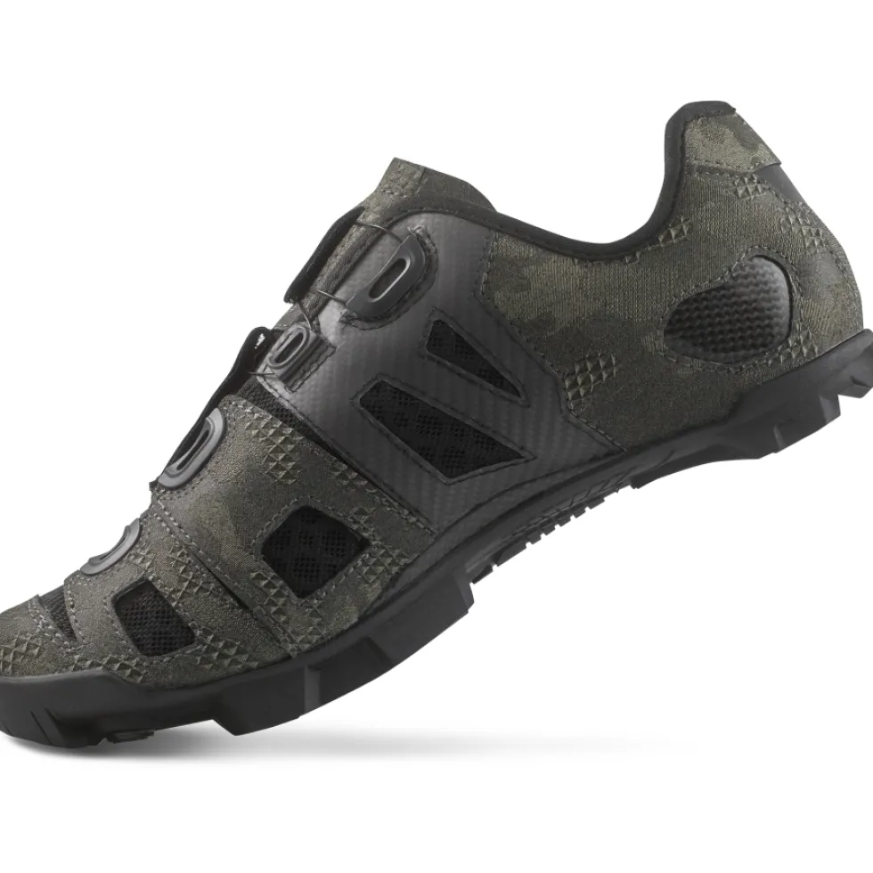 Lake MX242 MTB-Schoenen Heren - Breed - Helcor Bio camo