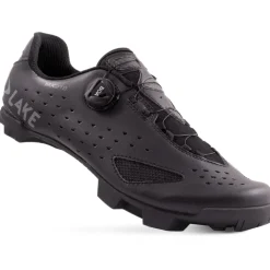 Lake MX219 MTB-Schoenen Heren - Breed - zwart/grijs