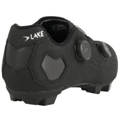 Lake MX333 MTB-Schoenen Heren - Breed - zwart/zilver