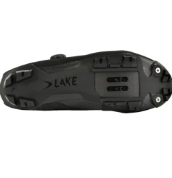 Lake MX333 MTB-Schoenen Heren - Breed - zwart/zilver