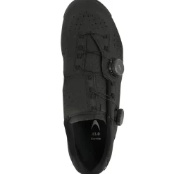 Lake MX333 MTB-Schoenen Heren - Breed - zwart/zilver