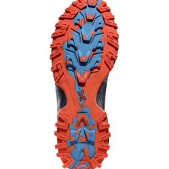 La Sportiva Bushido III Hardloopschoenen Heren - Deep Sea/Cherry Tomato