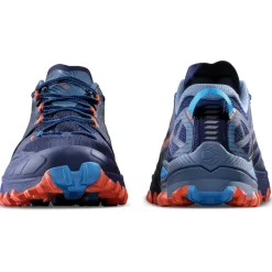 La Sportiva Bushido III Hardloopschoenen Heren - Deep Sea/Cherry Tomato