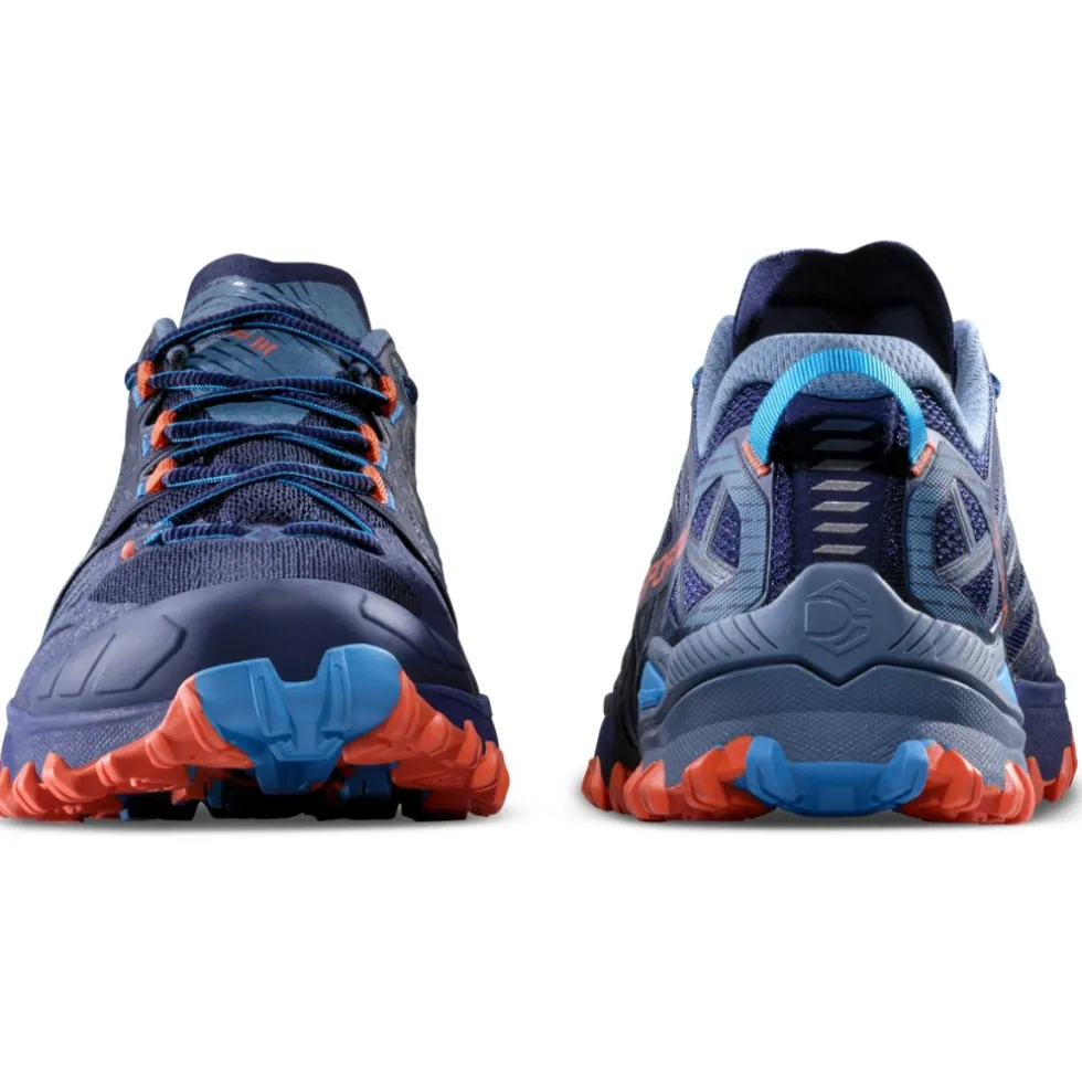 La Sportiva Bushido III Hardloopschoenen Heren - Deep Sea/Cherry Tomato