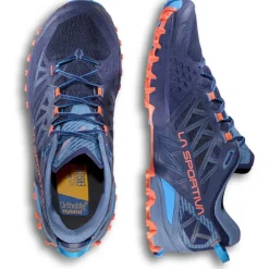 La Sportiva Bushido III Hardloopschoenen Heren - Deep Sea/Cherry Tomato