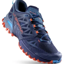 La Sportiva Bushido III Hardloopschoenen Heren - Deep Sea/Cherry Tomato