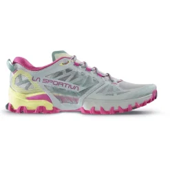 La Sportiva Bushido III Hardloopschoenen Dames - Moon/Springtime