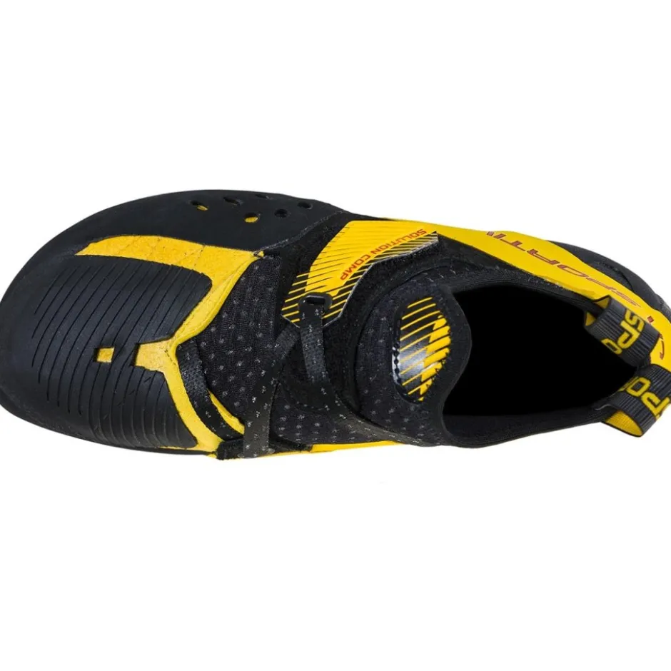 Klim- En Boulderschoenen|Klims- & Boulderschoenen < La Sportiva Solution Comp Klimschoenen Heren - Zwart/Geel