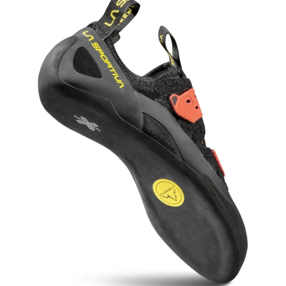 La Sportiva Tarantula II Klimschoenen Heren - Black/Poppy