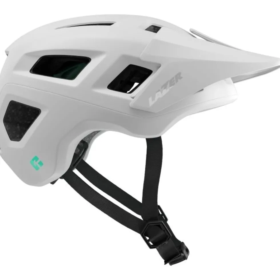 Lazer Coyote KinetiCore MTB-Helm - matte full white