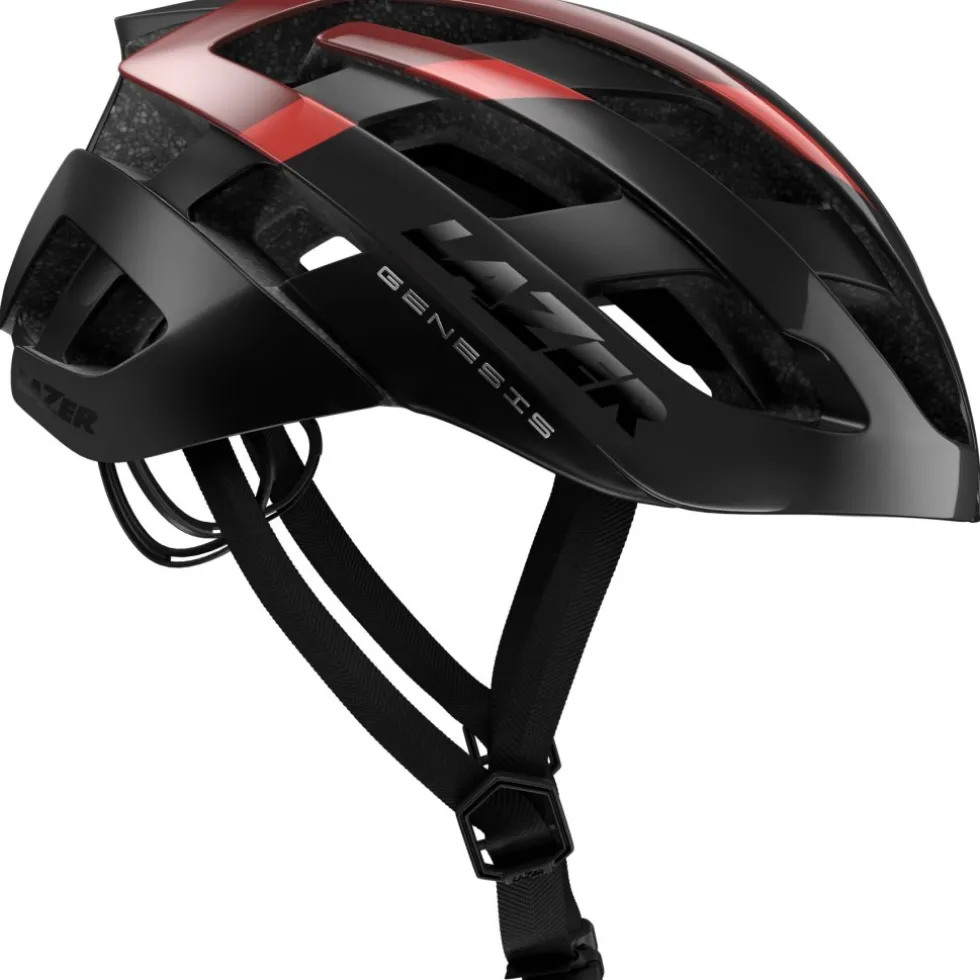 Lazer Genesis Racefietshelm - black red