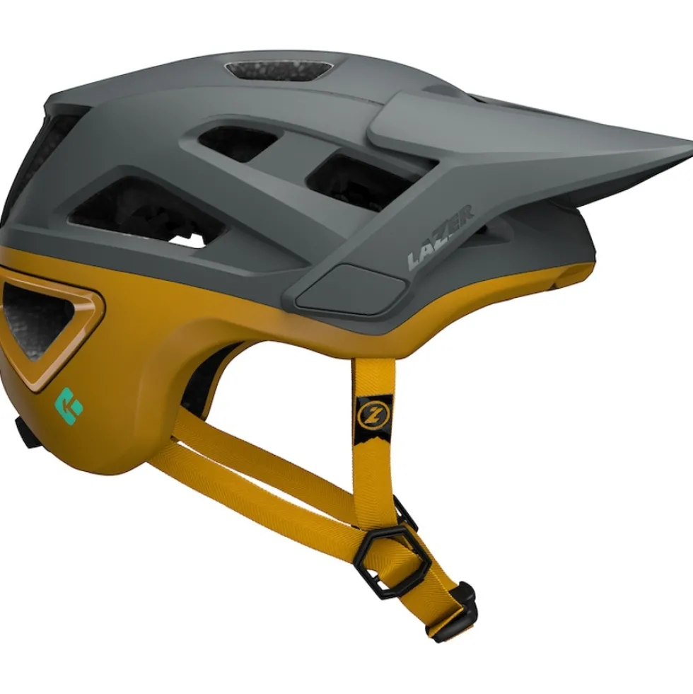 Lazer Jackal KinetiCore MTB Helm - matte grey autumn