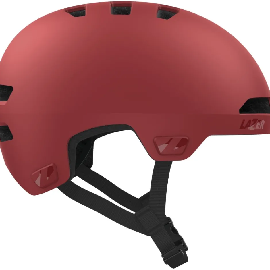 Helmen Kinderen < Lazer Maze Jr KinetiCore Kinder-Fietshelm - matte ruby red