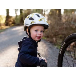 Lazer Pnut KinetiCore 2.0 Fietshelm Kinder - diggers