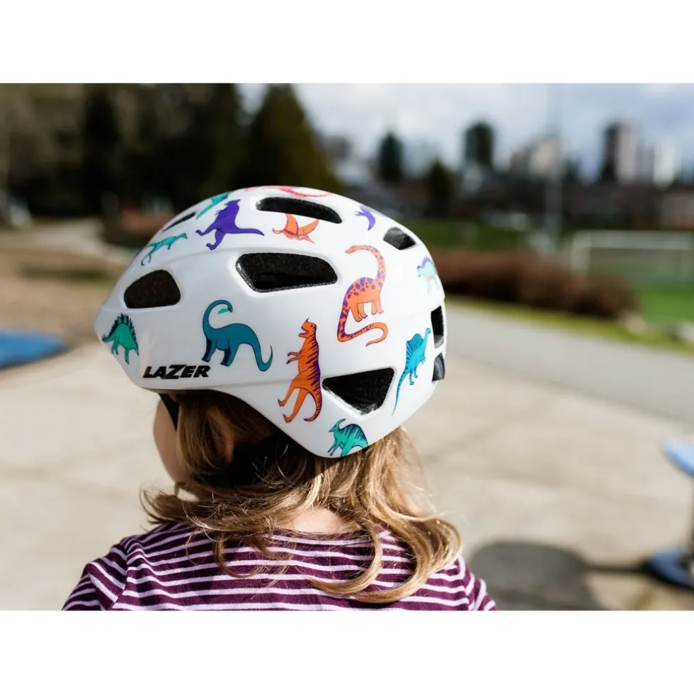 Lazer Pnut KinetiCore 2.0 Fietshelm Kinder - dinosaurs