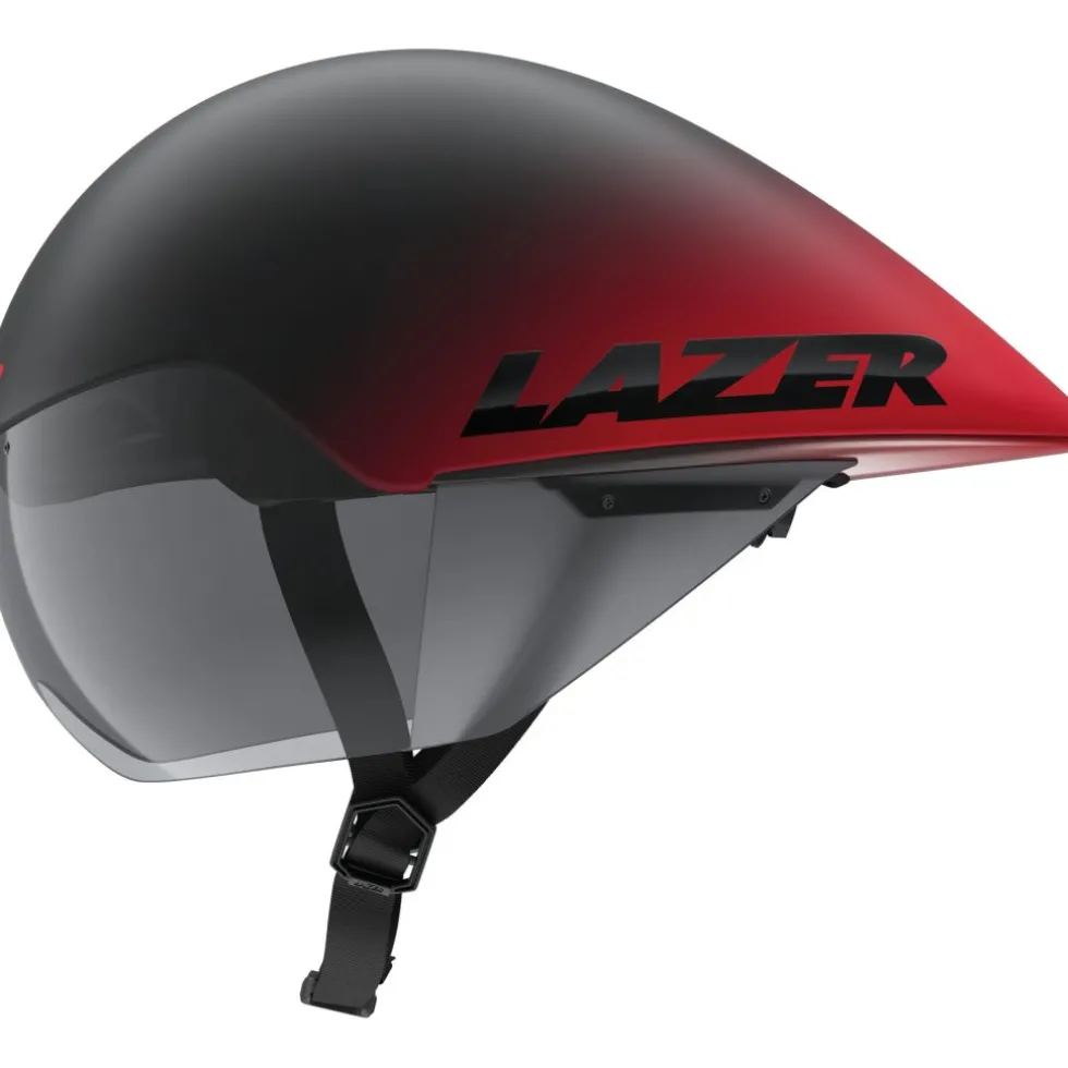 Lazer Volante KinetiCore Tijdrithelm - matte black red