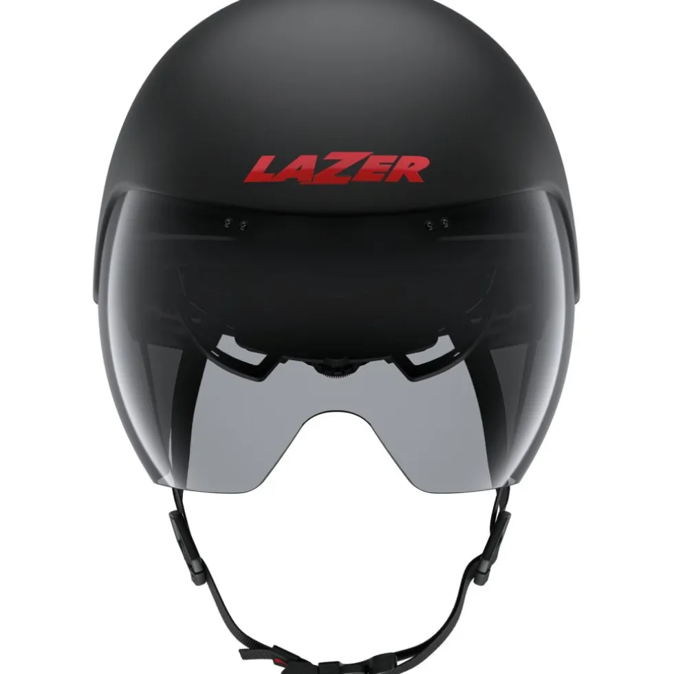 Lazer Volante KinetiCore Tijdrithelm - matte black red