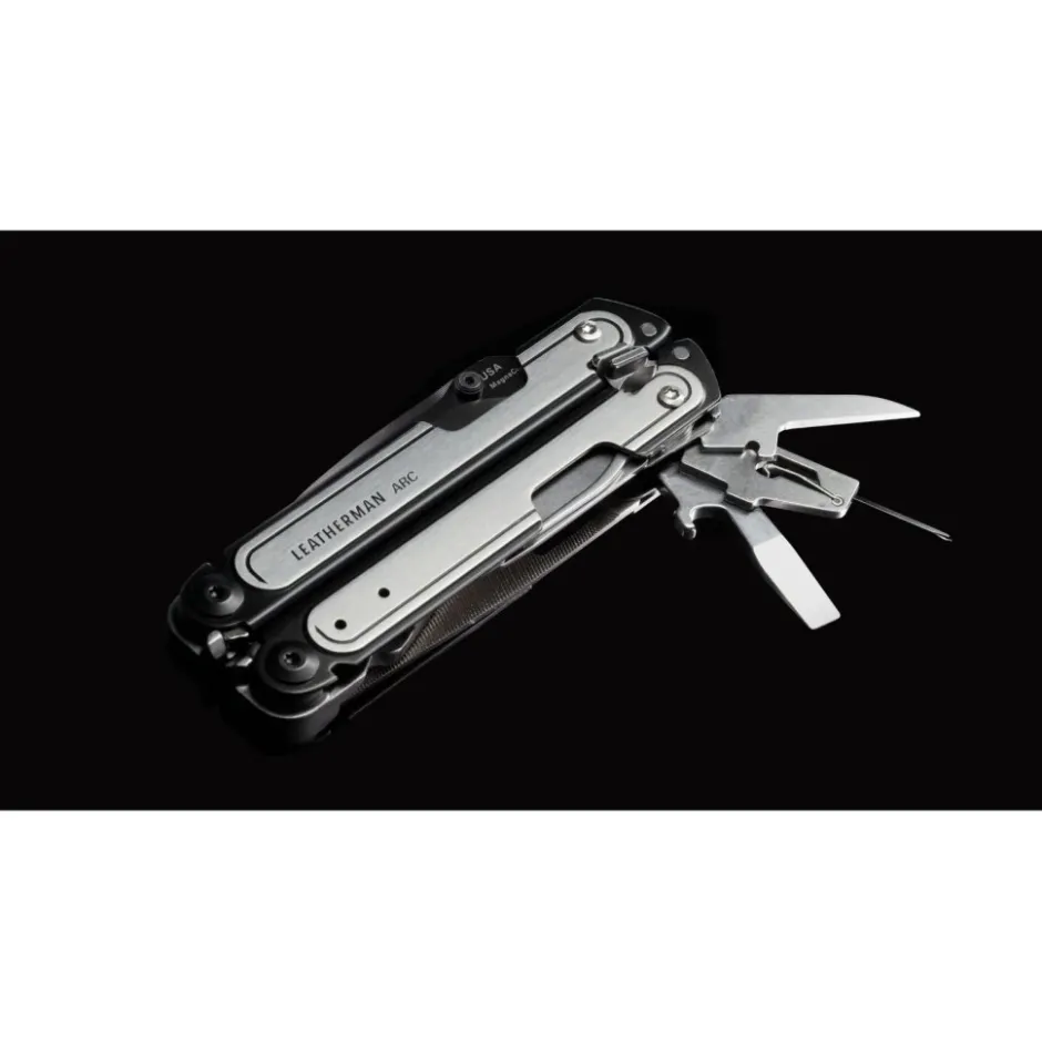 Messen & Werktuigen < Leatherman ARC Multitool - Black DLC & Stainless Steel