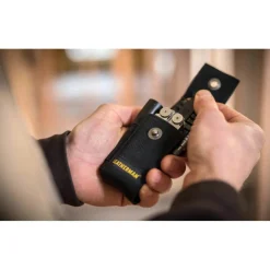 Leatherman Nylon Holster met tasjes voor multitool - Large - Zwart