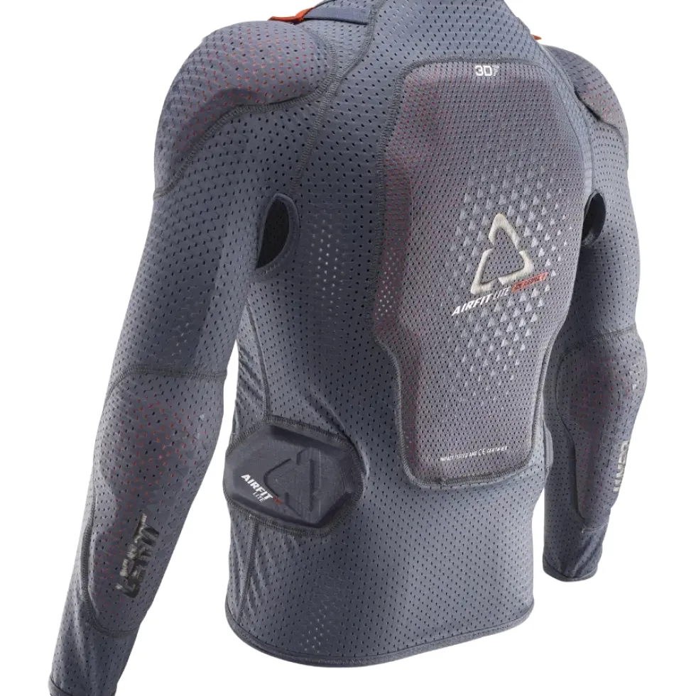 Leatt 3DF AirFit Lite Evo Junior Bovenlichaam Protector - zwart