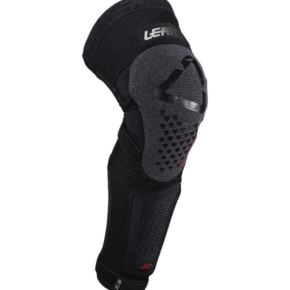 Leatt 3DF 5.0 Evo EXT Kniebeschermers - zwart