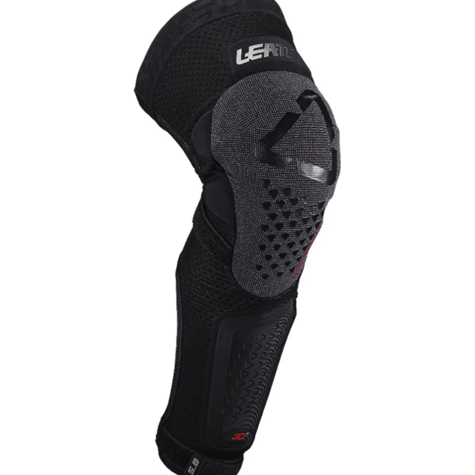Leatt 3DF 5.0 Evo EXT kniebeschermers kinderen - zwart
