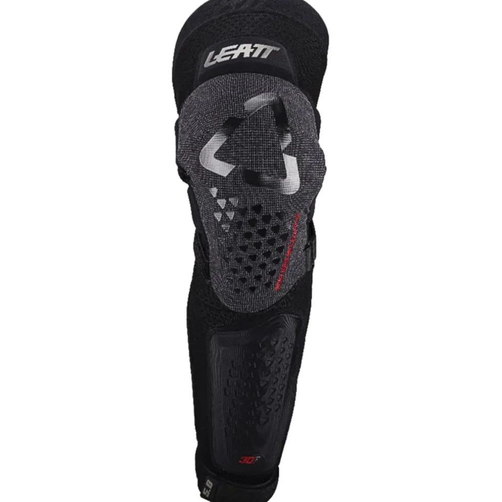 Leatt 3DF 5.0 Evo EXT kniebeschermers kinderen - zwart