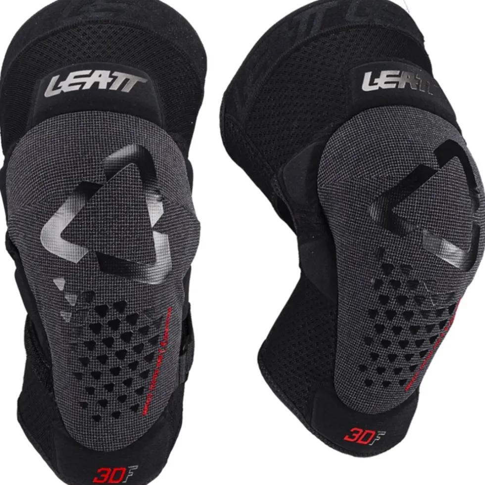 Leatt 3DF 5.0 Evo Junior Kniebeschermers Kinderen - zwart