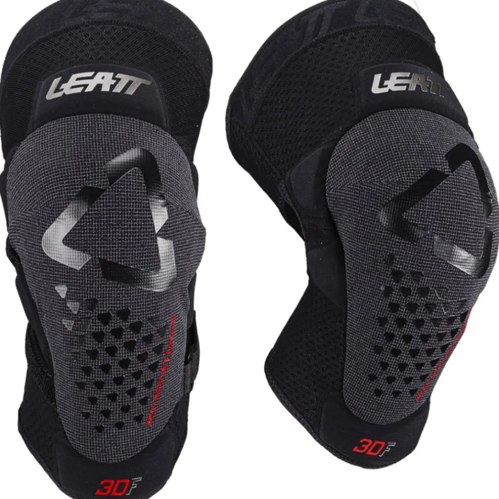 Leatt 3DF 5.0 Evo Kniebeschermers - zwart