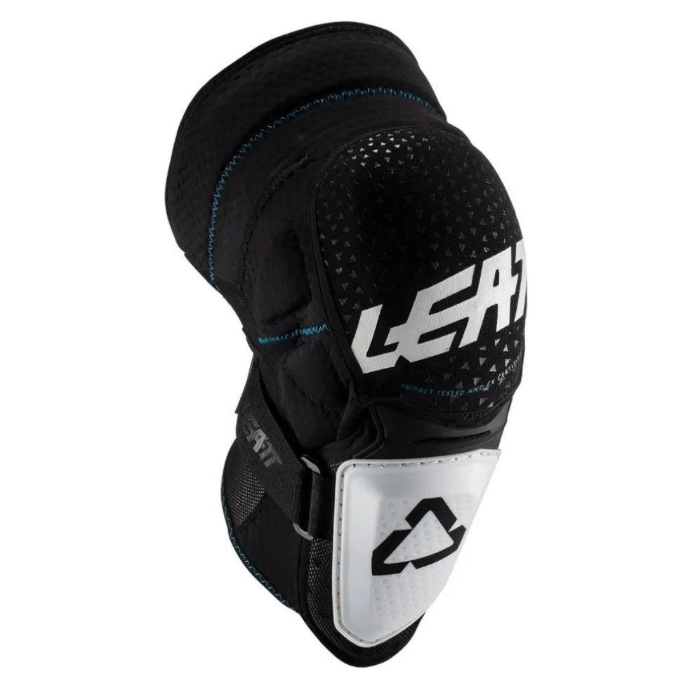 Leatt 3DF Hybrid Kniebeschermers - white/black