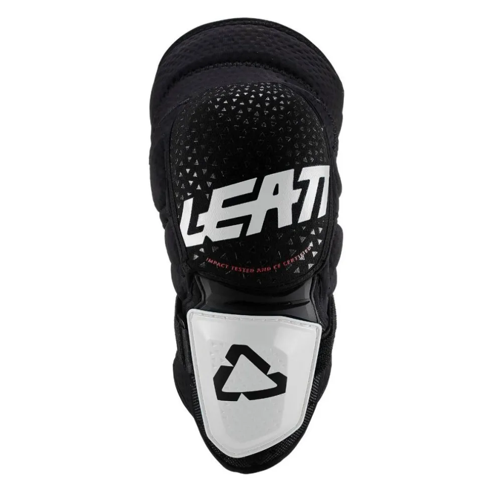 Leatt 3DF Hybrid Kniebeschermers - white/black