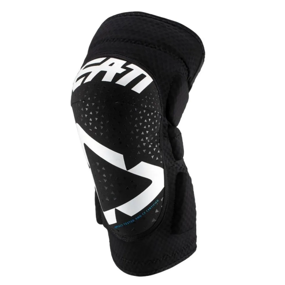 Leatt 3DF 5.0 Kniebeschermers Kinderen - white/black