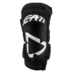 Leatt 3DF 5.0 Zip Kniebeschermers - white/black