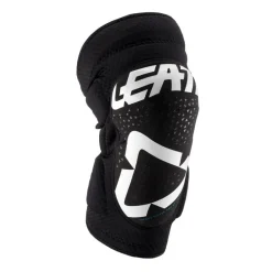 Leatt 3DF 5.0 Zip Kniebeschermers - white/black