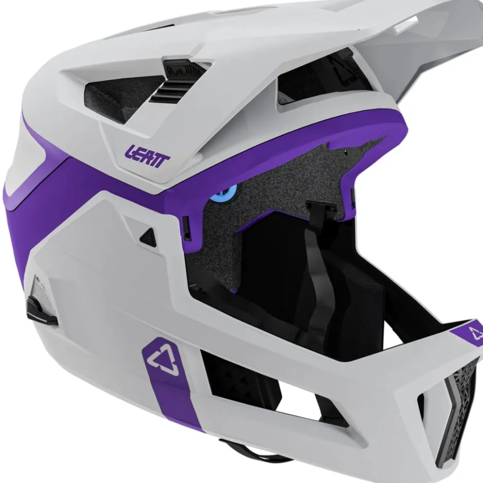 Mtb-Helmen|Downhill Helmen < Leatt Enduro 4.0 TB He - grijs