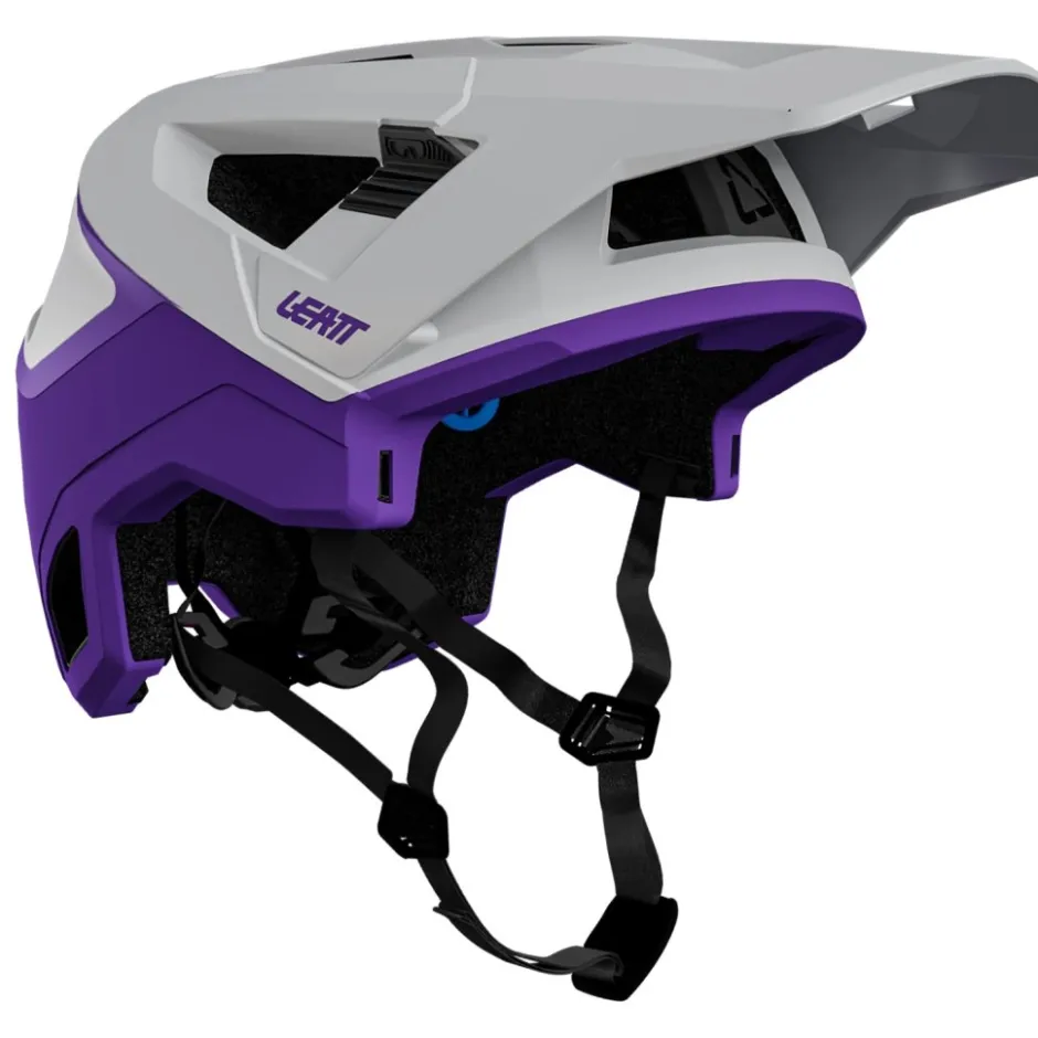 Mtb-Helmen|Downhill Helmen < Leatt Enduro 4.0 TB He - grijs