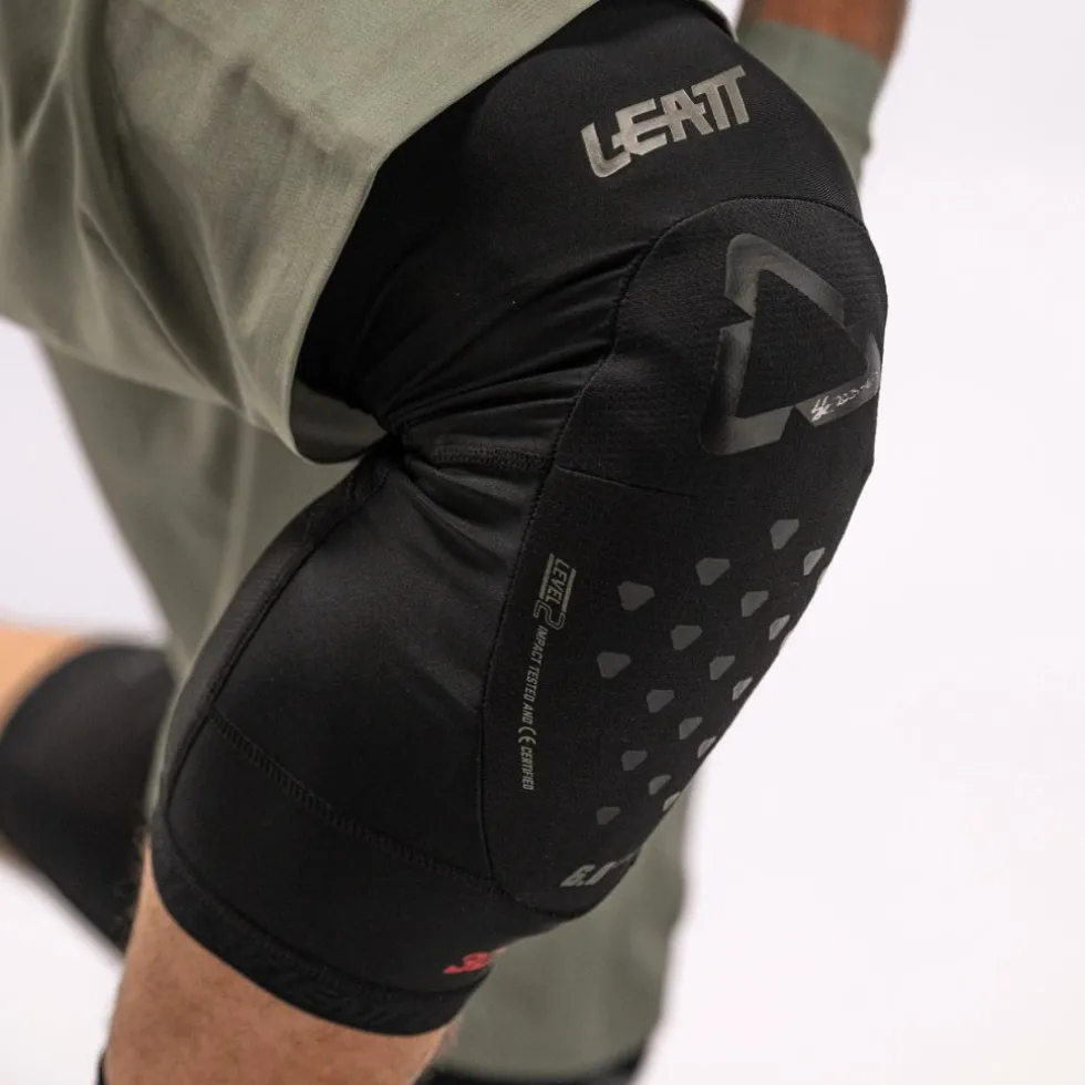 Leatt 6.0 Evo Lite Kniebeschermers - zwart