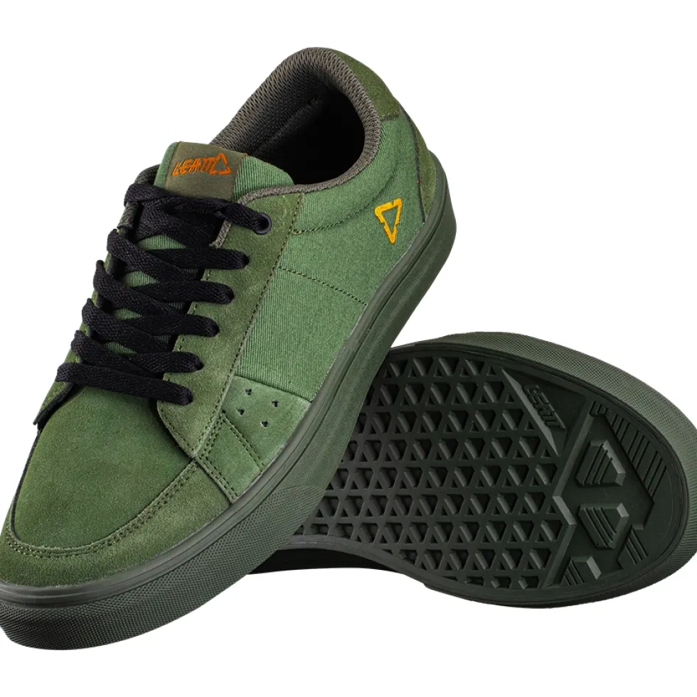 Leatt Flat 1.0 MTB Schoenen Heren - pine