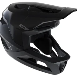 Downhill Helmen < Leatt Gravity 5.0 TB-he - zwart