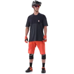 Leatt MTB All Mountain 3.0 Shirt met Korte Mouwen Heren - zwart