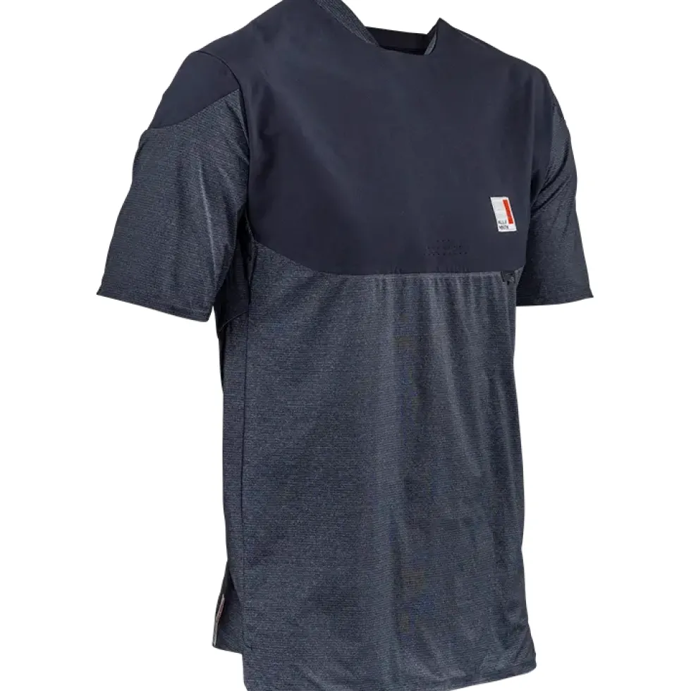 Leatt MTB All Mountain 3.0 Shirt met Korte Mouwen Heren - zwart