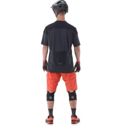 Leatt MTB All Mountain 3.0 Shirt met Korte Mouwen Heren - zwart