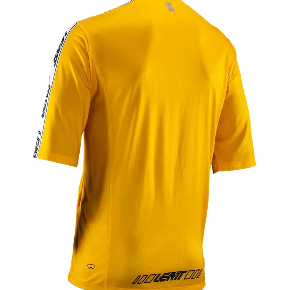 Shirts Kinderen < Leatt MTB Enduro 3.0 hirt met 3/4-Mouwen Kinderen - gold
