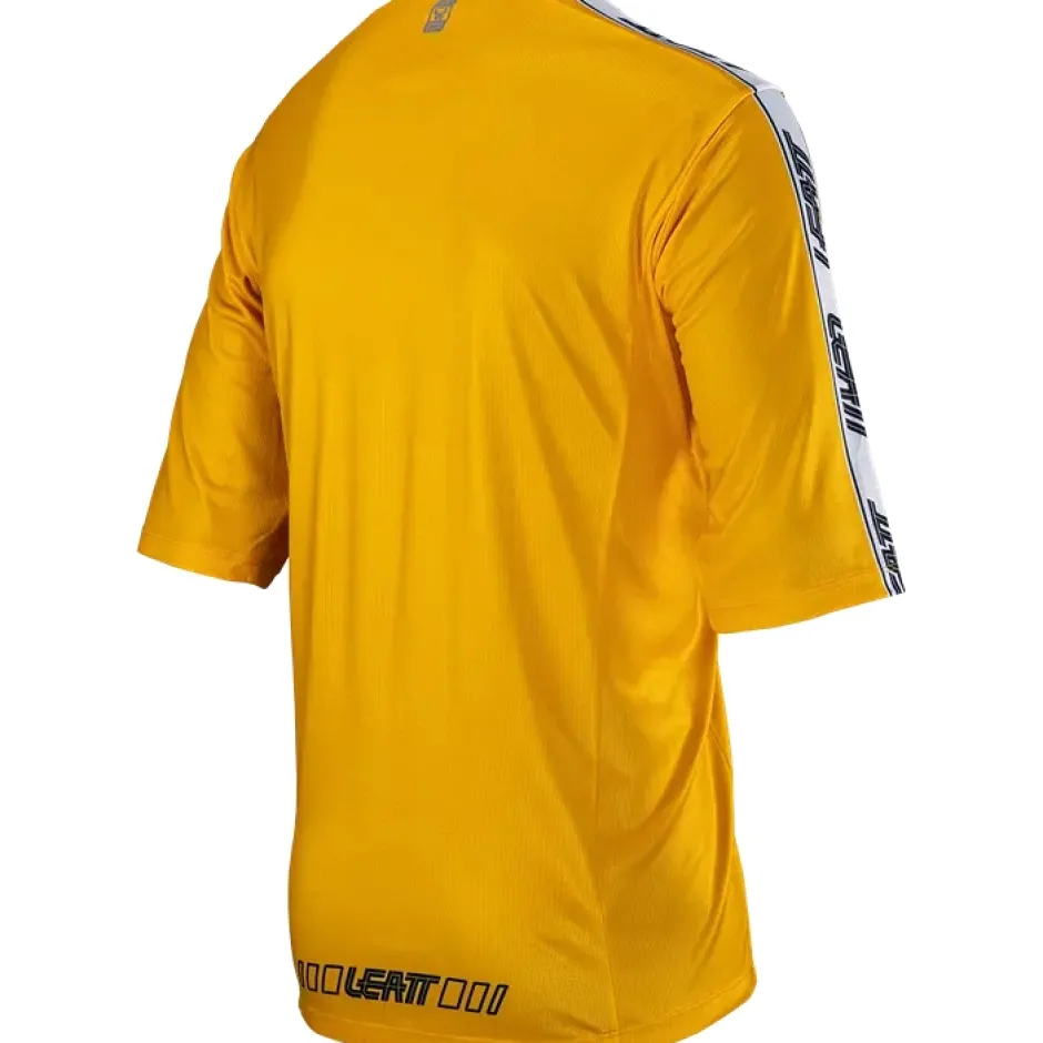Shirts Kinderen < Leatt MTB Enduro 3.0 hirt met 3/4-Mouwen Kinderen - gold
