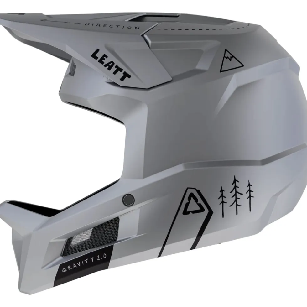 Leatt MTB Gravity 2.0 Helm - grijs