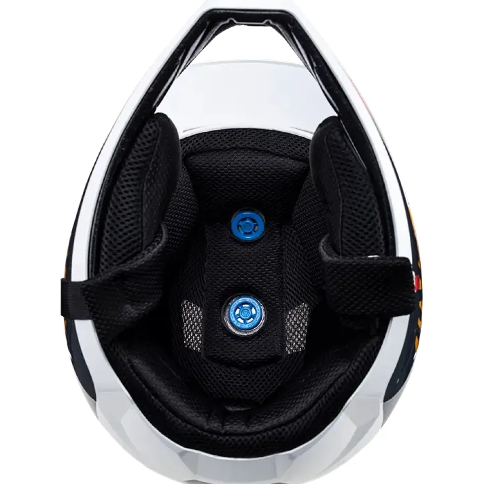 Leatt MTB Gravity 2.0 Helm - wit/rood