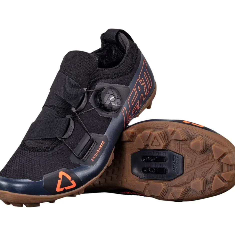 Gravelschoenen|Gravel Schoenen < Leatt 8.0 ProClip Endurance Fietschoenen Heren - shadow