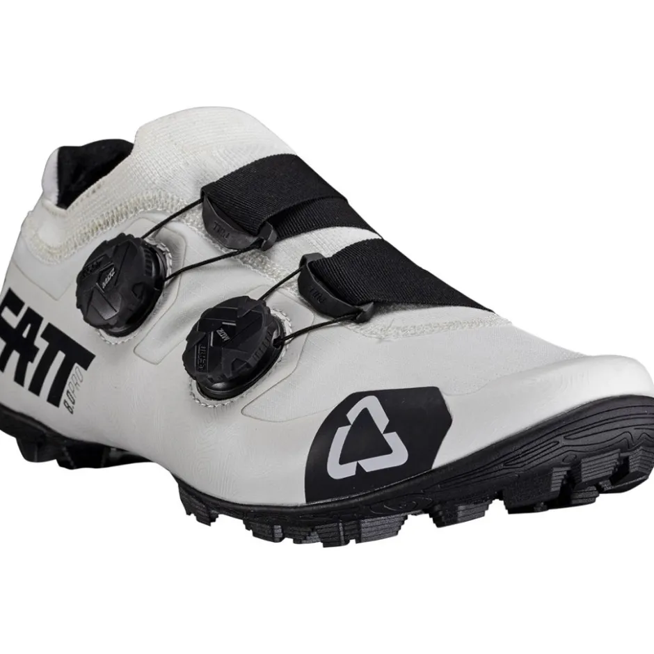 Gravelschoenen|Gravel Schoenen < Leatt 8.0 ProClip Race Gravel-Schoenen Heren - wit