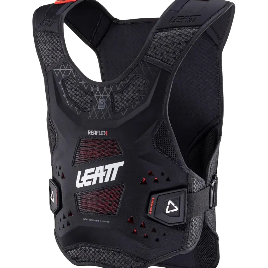 Borstbeschermers < Leatt ReaFlex Borstbeschermer - zwart