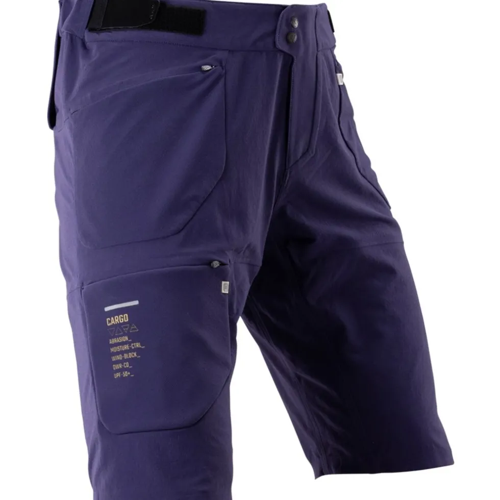 Leatt Trail 6.0 MTB Cargo Short Heren - galaxy blue